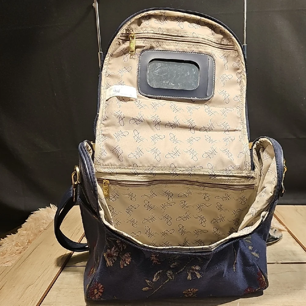 Floral Embroidered Women's Bag Weekender
